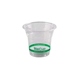 BioCup Clear Cup & Lid 150ml