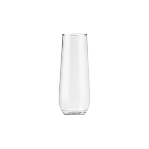 398109 Tossware Champagne Flute (PET, Stackable) 266ml Leisure Coast Hospitality & Packaging